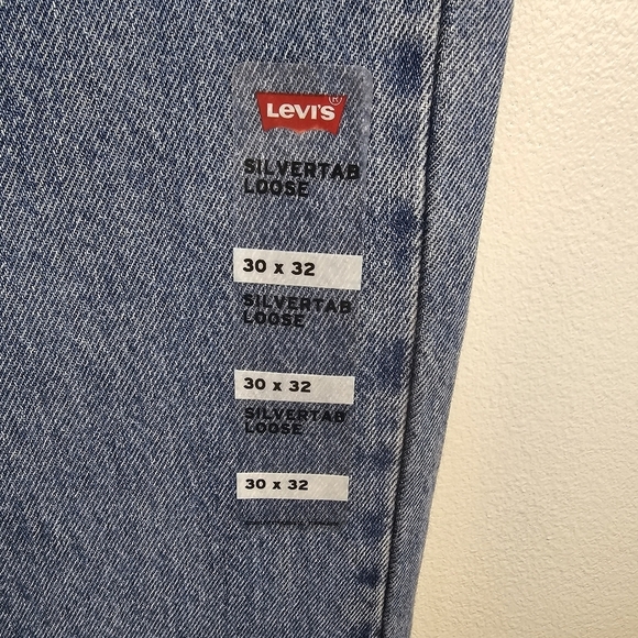 Levi's Silvertab Loose Men's Jeans - Medium Wash NWT - Picture 14 of 16